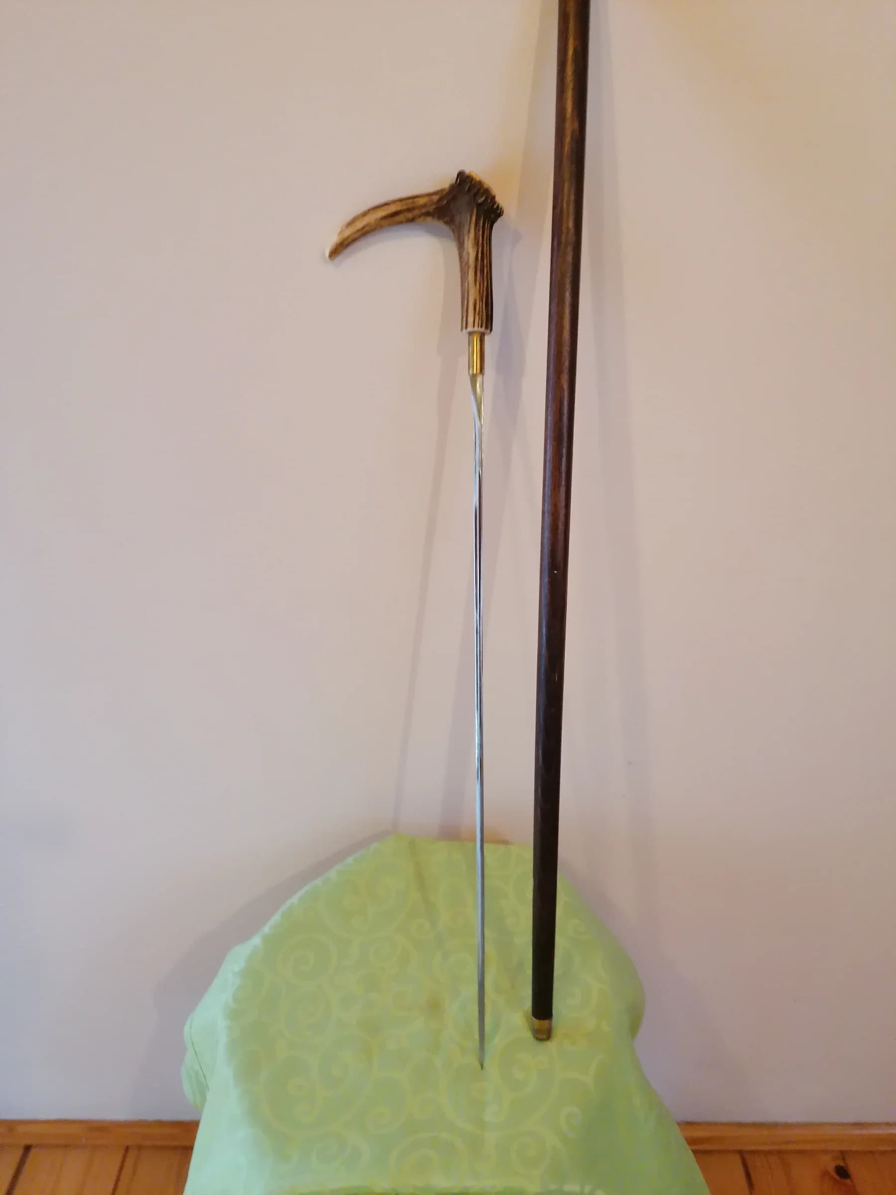 Antik štap za skrivenim mačem - sword stick 6