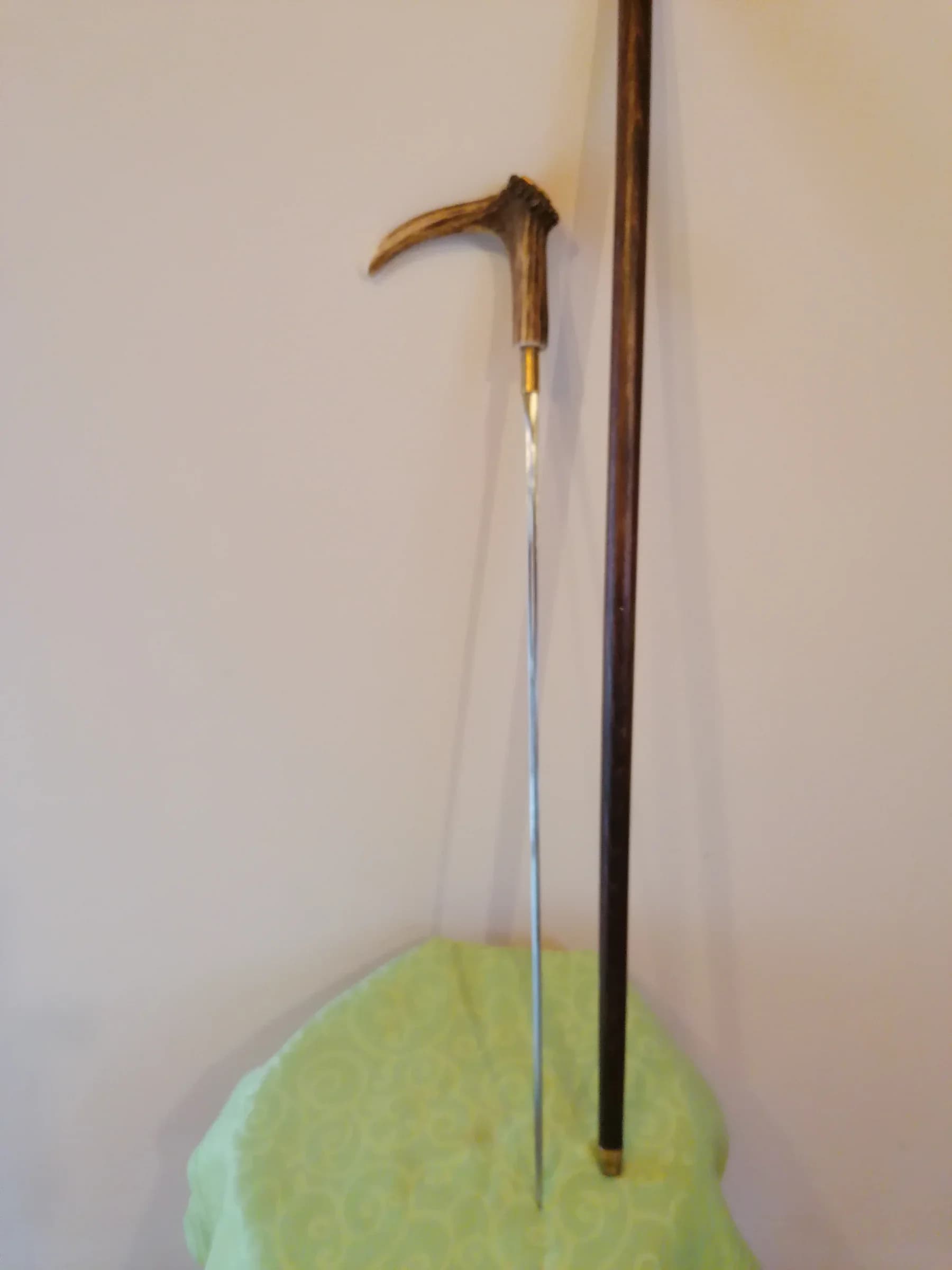 Antik štap za skrivenim mačem - sword stick 8